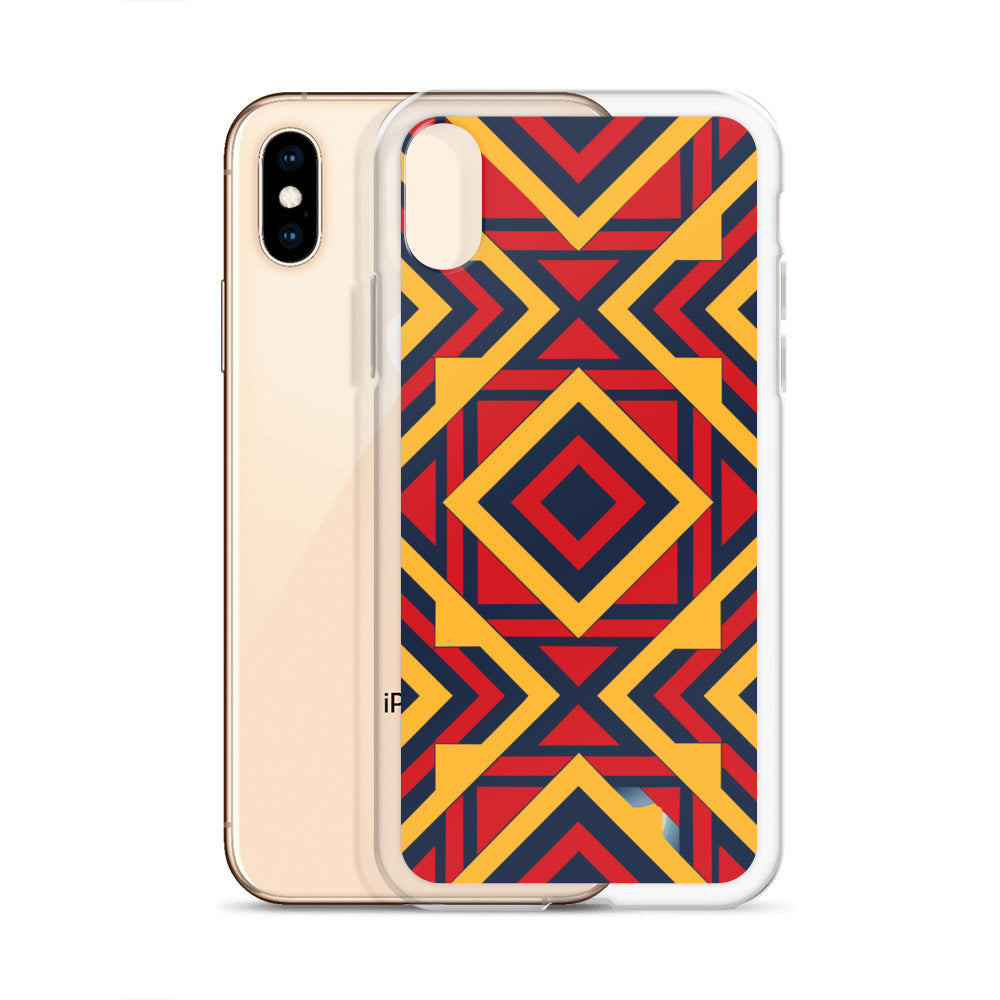 Clear Case for iPhone® Funky African