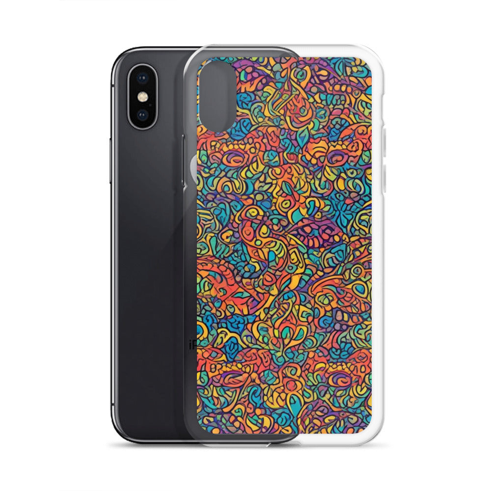 Clear Case for iPhone® Funky African