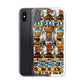 Clear Case for iPhone® Funky African