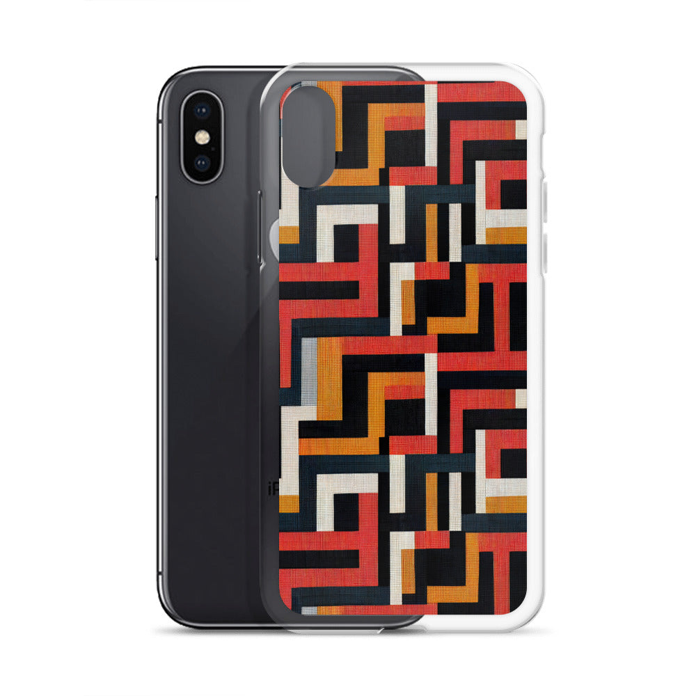 Clear Case for iPhone® Funky African
