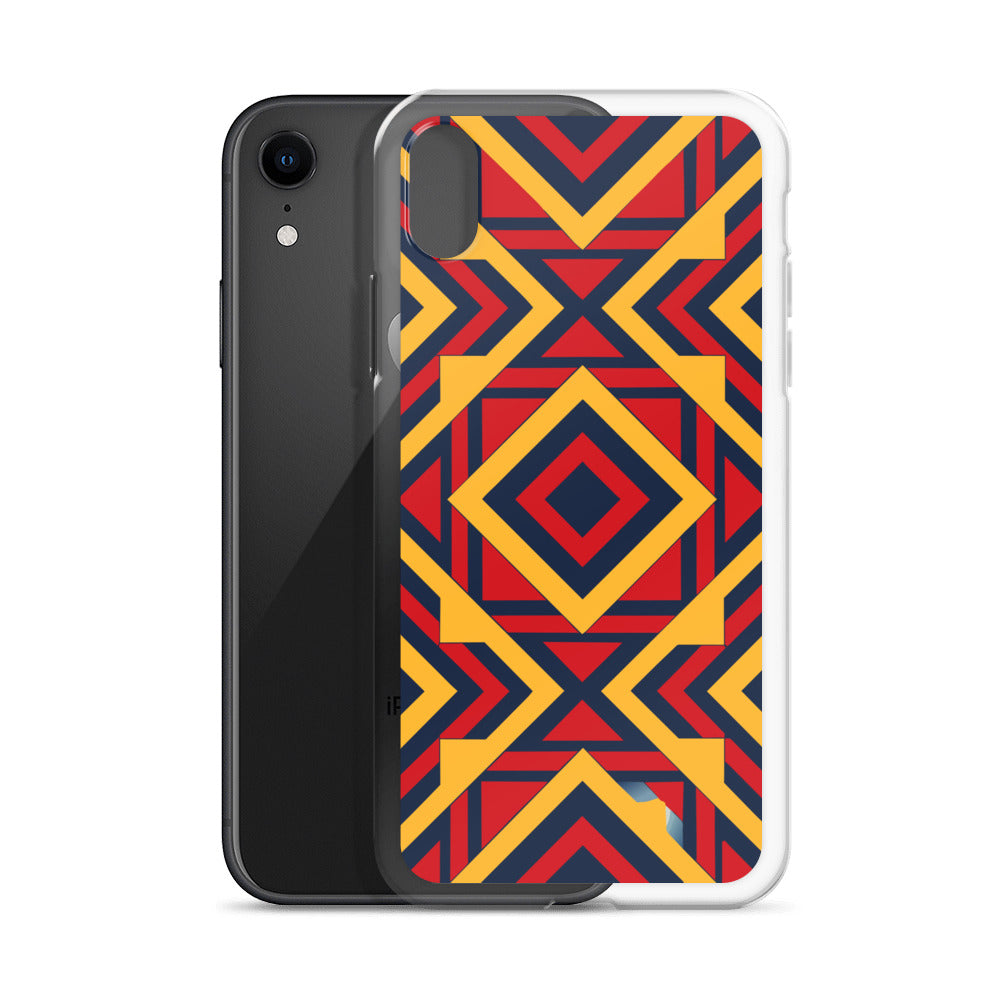 Clear Case for iPhone® Funky African