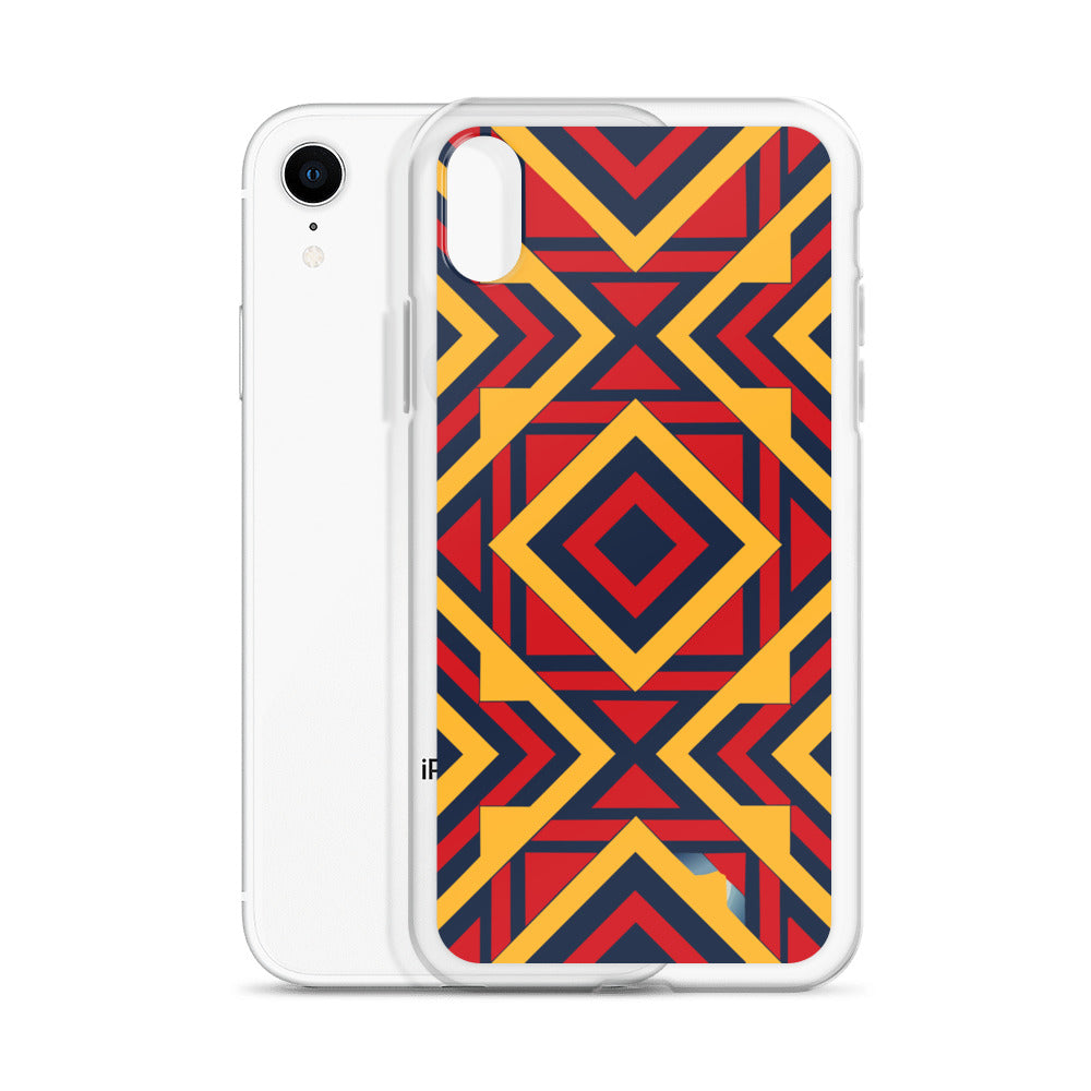 Clear Case for iPhone® Funky African