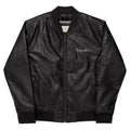 Funky African Leather Bomber Jacket Funky African