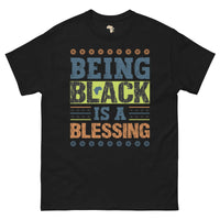 Being black Men's classic tee Funky African