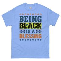 Being black Men's classic tee Funky African