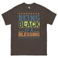 Being black Men's classic tee Funky African