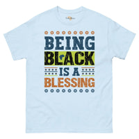 Being black Men's classic tee Funky African