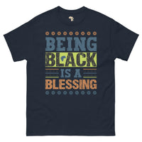 Being black Men's classic tee Funky African