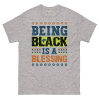 Being black Men's classic tee Funky African