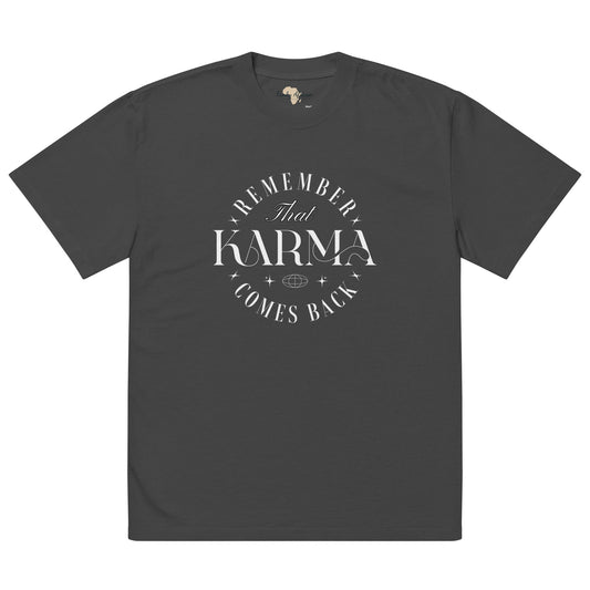 Karma Oversized faded t-shirt