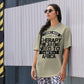Oversized faded t-shirt Funky African