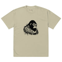 Oversized faded t-shirt Funky African