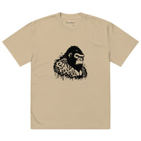 Oversized faded t-shirt Funky African