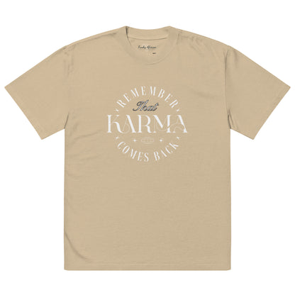 Karma Oversized faded t-shirt