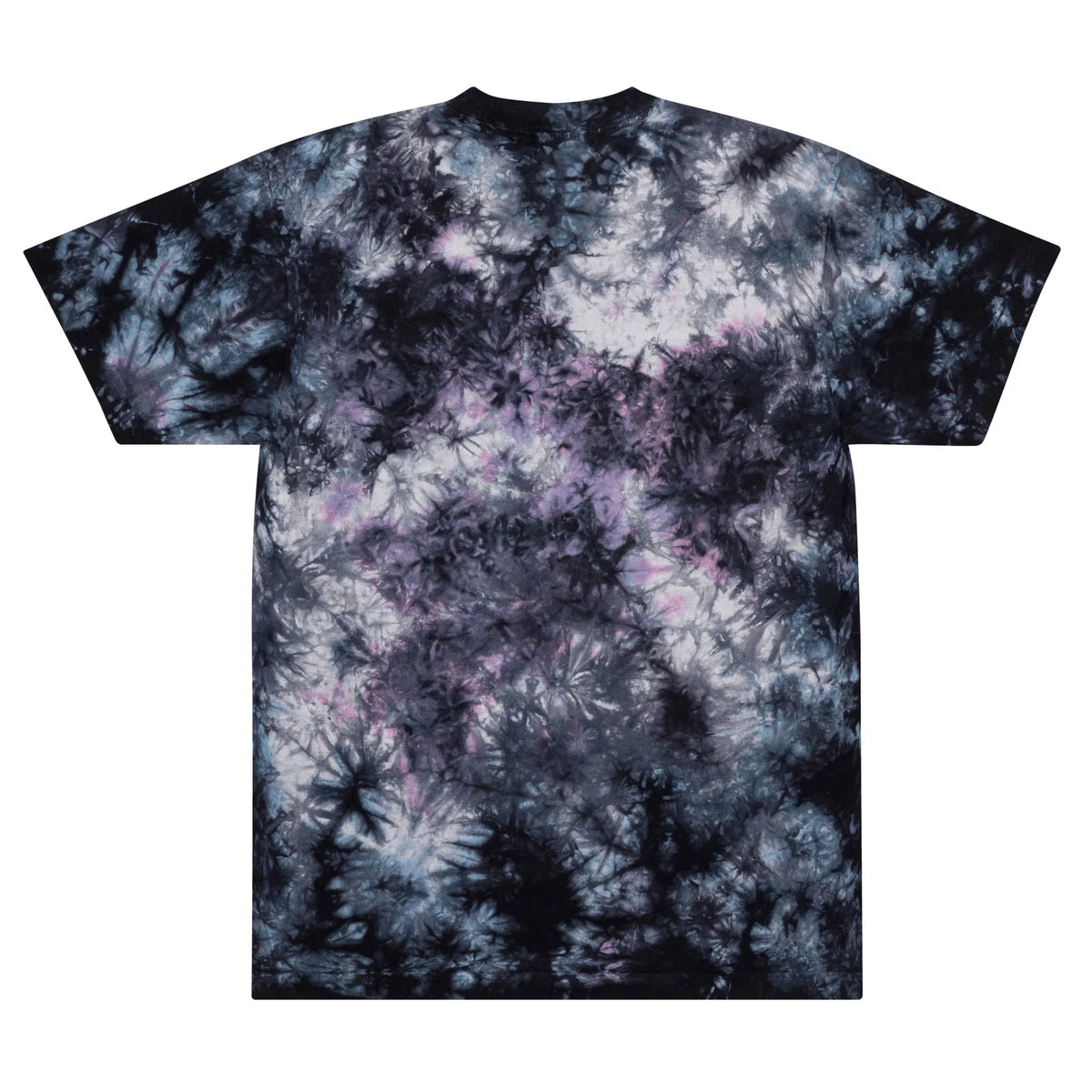 3D Embroidered Oversized tie-dye t-shirt Funky African