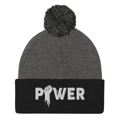 Power Pom-Pom Beanie Funky African