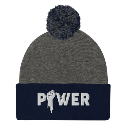Power Pom-Pom Beanie Funky African