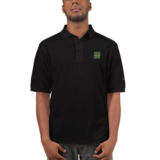 Adinkra - Ram's Horn Men's Premium Polo