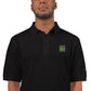 Adinkra - Ram's Horn Men's Premium Polo Funky African