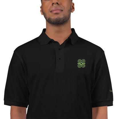 Adinkra - Ram's Horn Men's Premium Polo