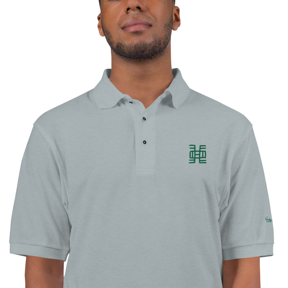 Adinkra - Life Long Education Men's Premium Polo