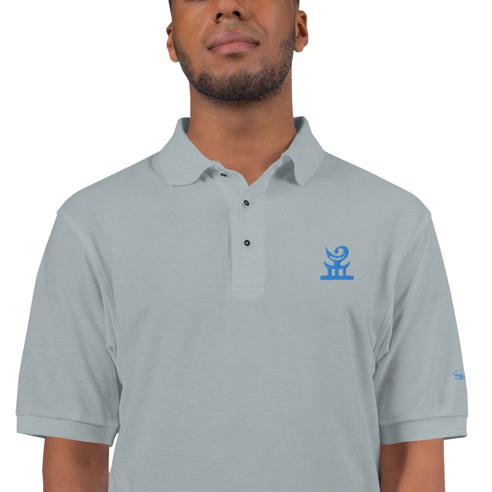Adinkra - Remember Me Men's Premium Polo Funky African