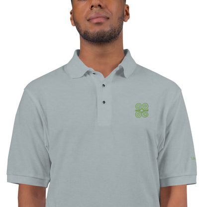 Adinkra - Ram's Horn Men's Premium Polo