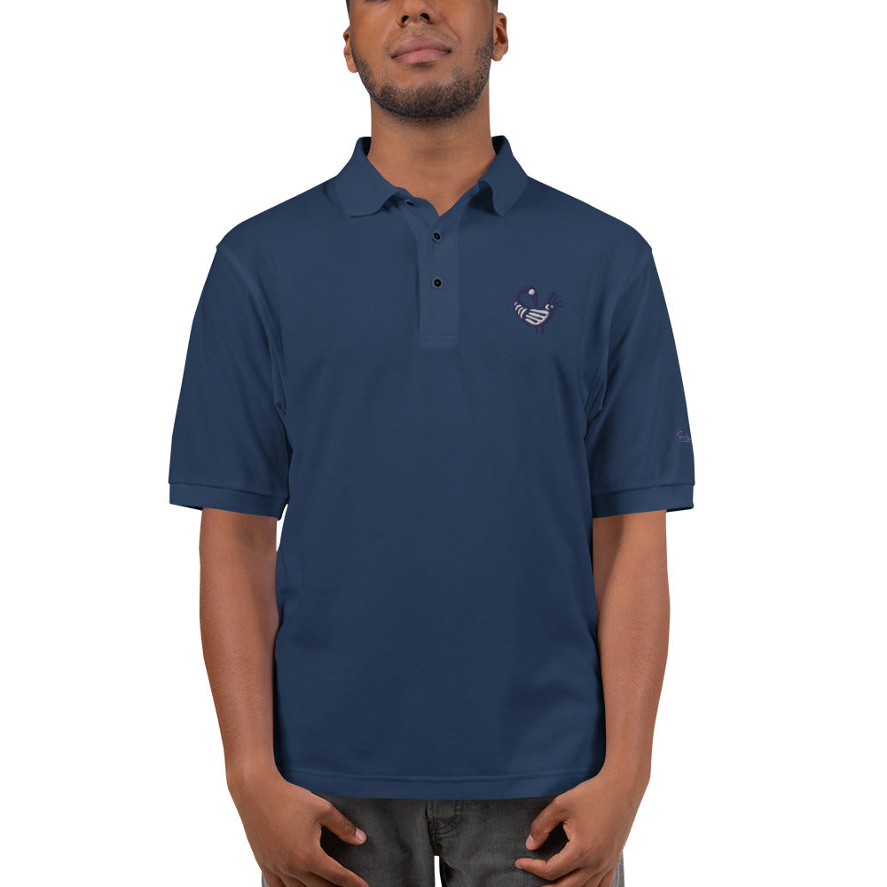Adinkra - Sankofa Men's Premium Polo Funky African