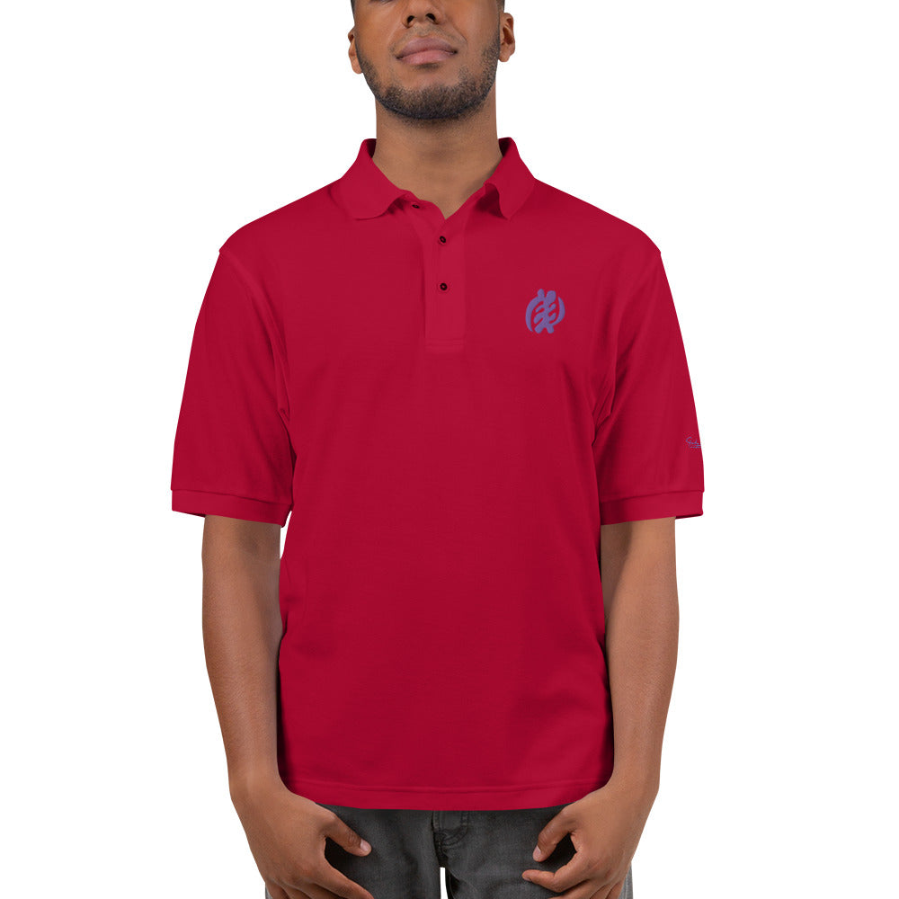 Adinkra - Gye Nyame Men's Premium Polo Funky African