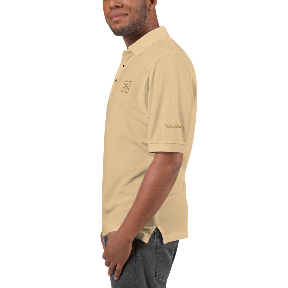 Adinkra - Genuineness Men's Premium Polo