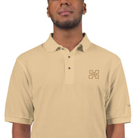 Adinkra - Genuineness Men's Premium Polo Funky African