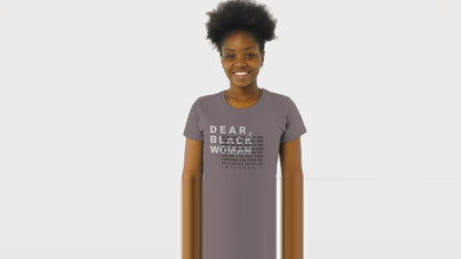 Dear black women's relaxed tee - you face scrutiny