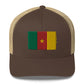 Cameroon 3D Embroidery Trucker Cap Funky African
