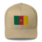 Cameroon 3D Embroidery Trucker Cap Funky African