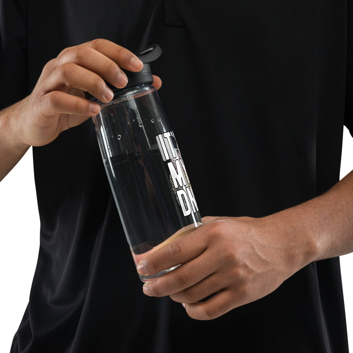 Sports water bottle - Ghana Funky African