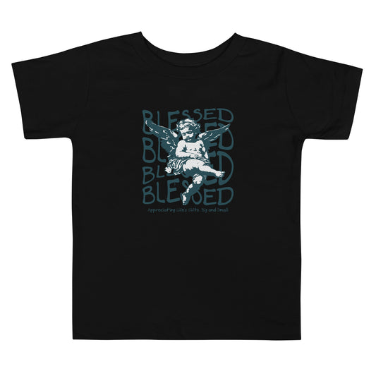 Blessed Toddler Tee Funky African