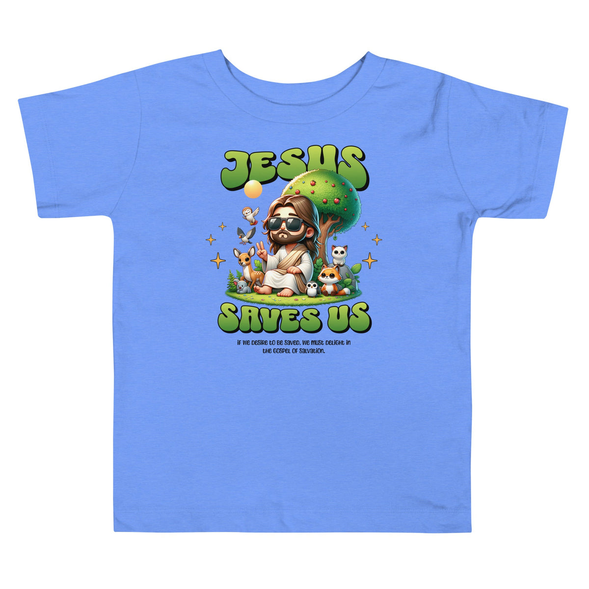 Jesus saves Toddler Tee Funky African