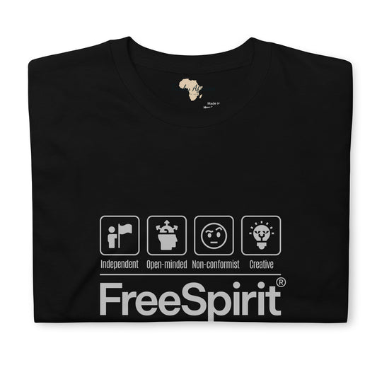 Free spirit unisex tee Funky African