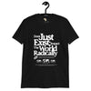 Just don't exist unisex tee Funky African