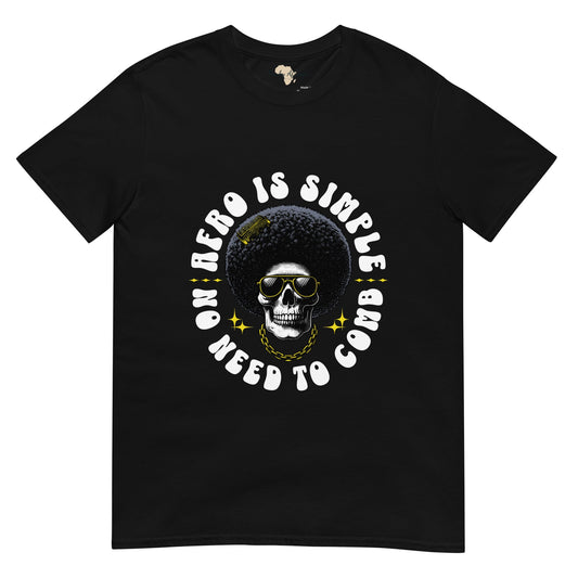 Afro is simple unisex tee Funky African