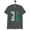 Make the difference unisex tee Funky African