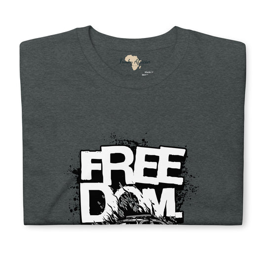 Freedom unisex tee Funky African
