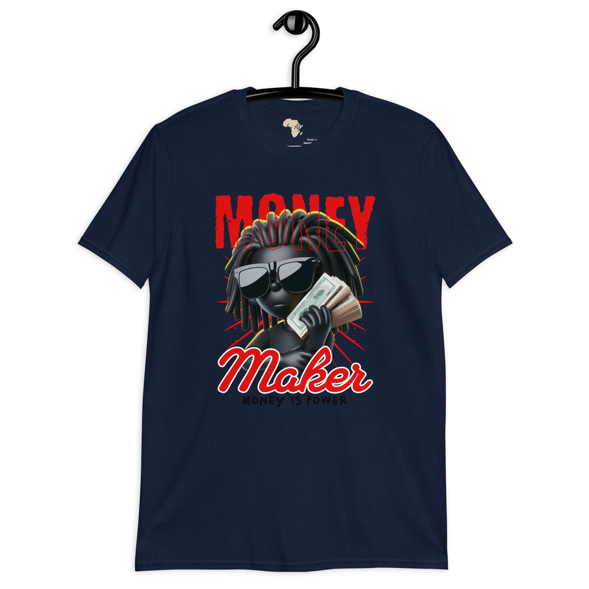 Make money unisex tee Funky African