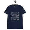 Free spirit unisex tee Funky African