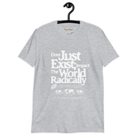 Just don't exist unisex tee Funky African