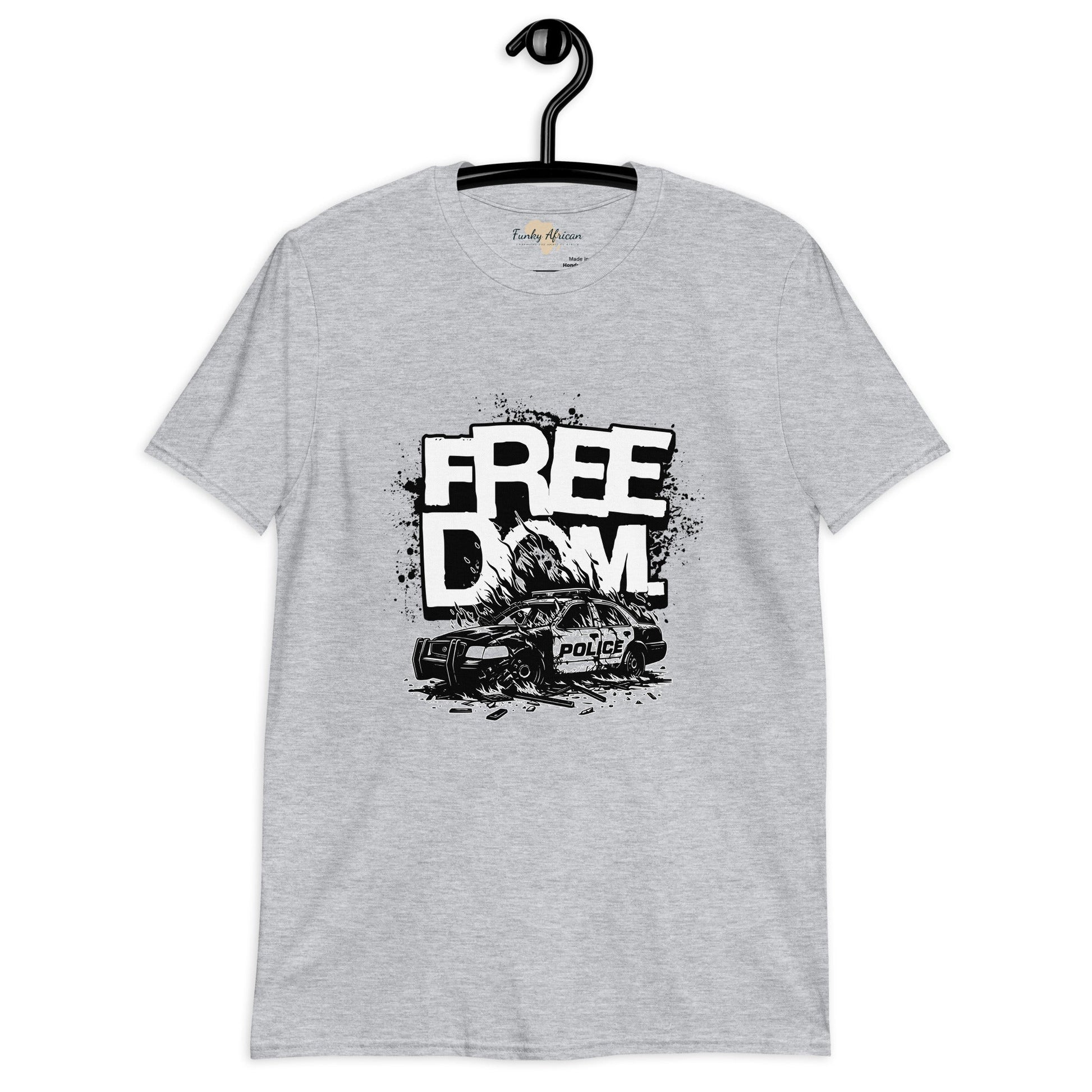 Freedom unisex tee Funky African