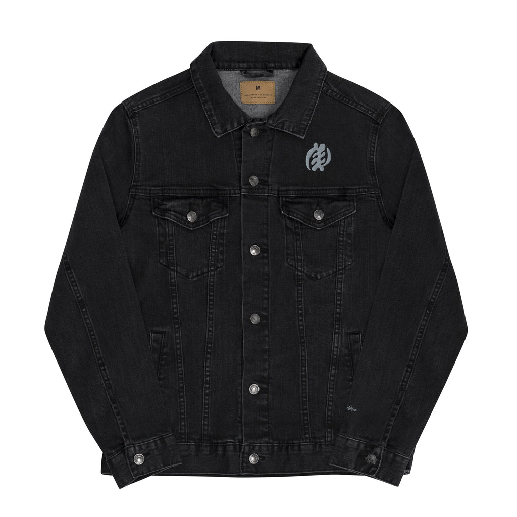 Gye Nyame Unisex denim jacket Funky African