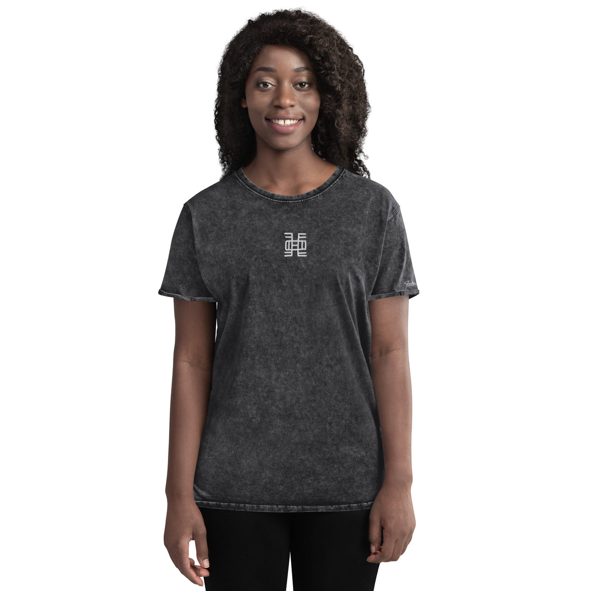 Gye Nyame Denim T-Shirt Funky African