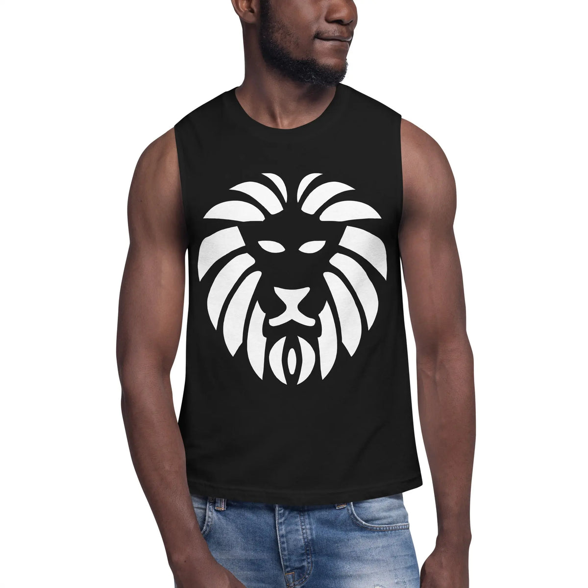 Leo Muscle Shirt Funky African
