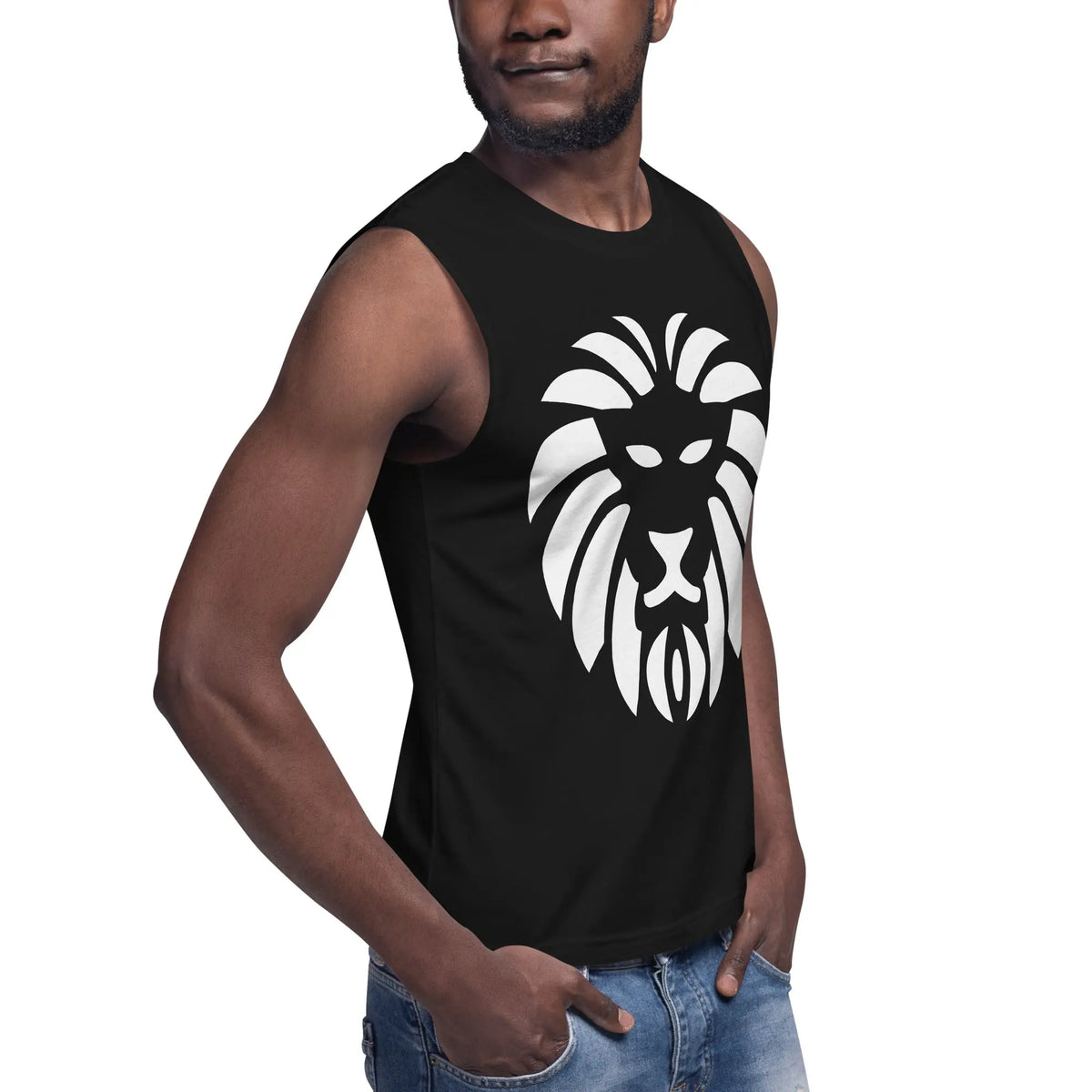 Leo Muscle Shirt Funky African